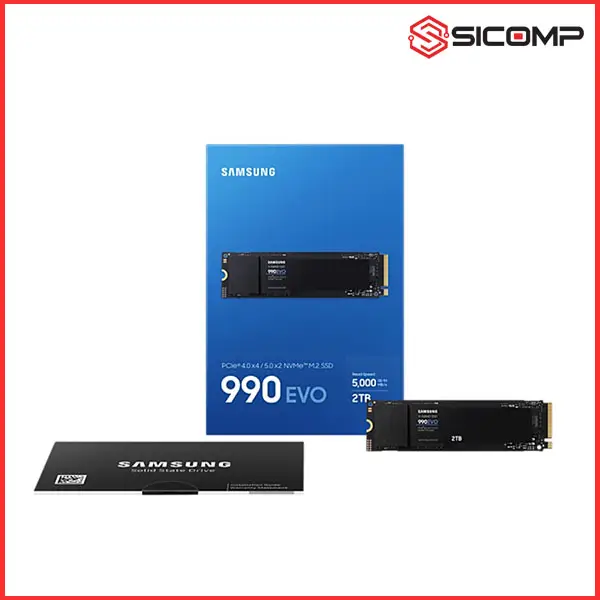 Ổ CỨNG SSD SAMSUNG 990 EVO 2TB M2 PCIE GEN 4.0 x 4 / 5.0 x 2 NMVE  2.0, Picture 1