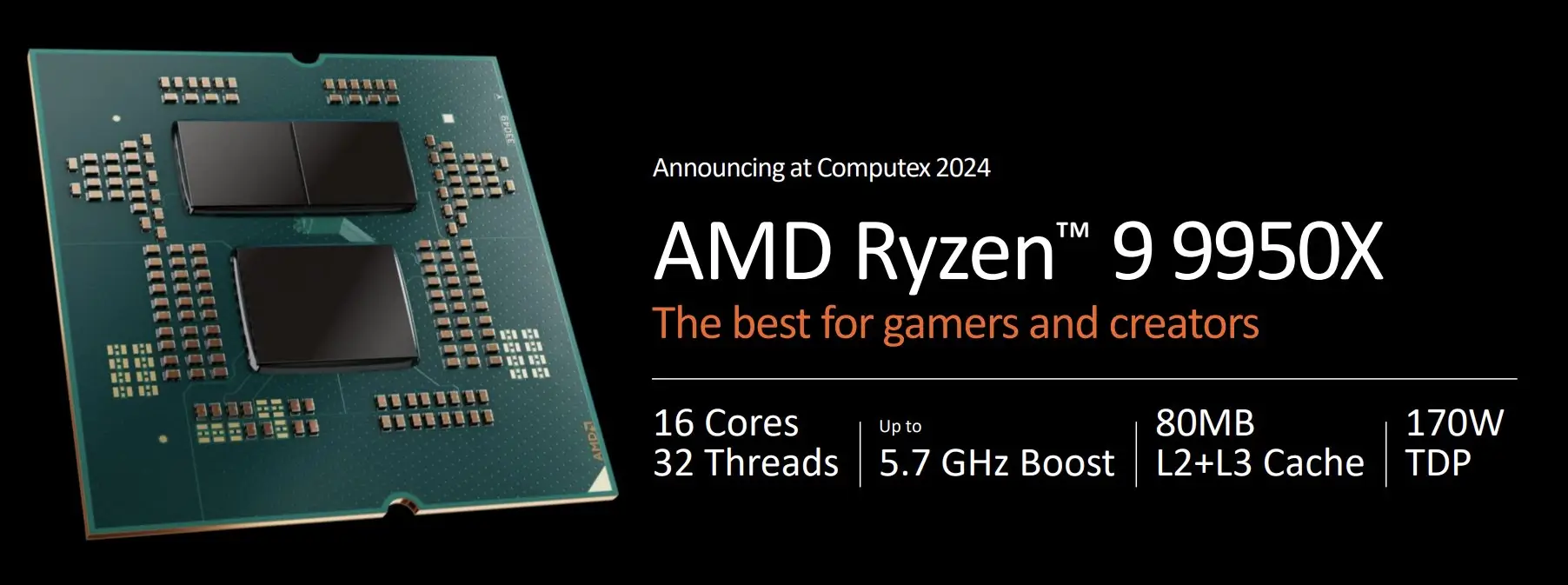 CPU AMD Ryzen 7 9700X