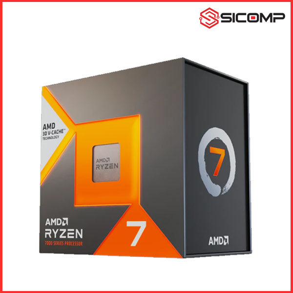 CPU AMD RYZEN 7 7800X3D CHÍNH HÃNG (4.2GHZ UP TO 5.0GHZ/105MB/8 CORES 16 THREADS/120W), Picture 1