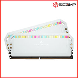 Picture of RAM CORSAIR DOMINATOR PLATINUM RGB BLACK HEATSPREADER 32GB (2X16GB) DDR5 5600MHZ - TRẮNG