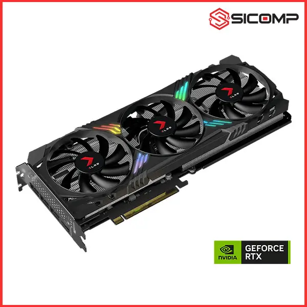 CARD MÀN HÌNH PNY GEFORCE RTX 4070 12GB XLR8 GAMING VERTO EPIC-X RGB (NEW, NHẬP KHẨU), Picture 3