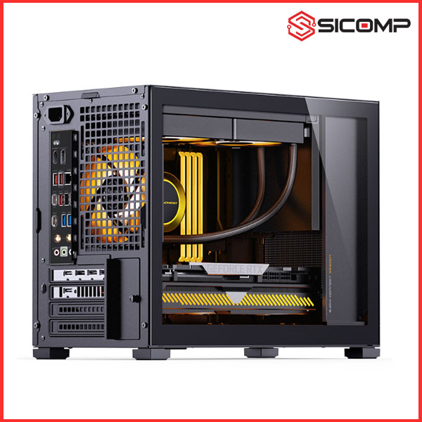 VỎ CASE JONSBO D32 STD BLACK (M-ATX, MÀU ĐEN), Picture 4