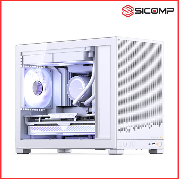 VỎ CASE JONSBO D32 STD WHITE (M-ATX, MÀU TRẮNG), Picture 1