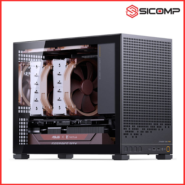 VỎ CASE JONSBO D32 PRO BLACK (M-ATX, MÀU ĐEN), Picture 1