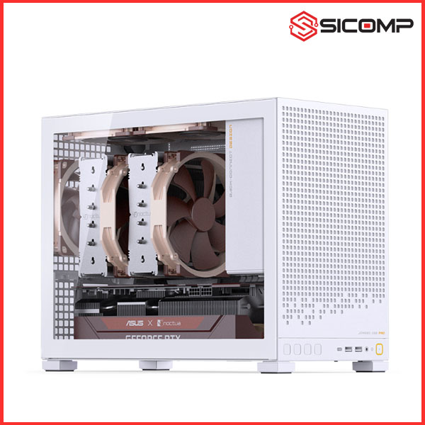 VỎ CASE JONSBO D32 PRO WHITE (M-ATX, MÀU TRẮNG), Picture 1