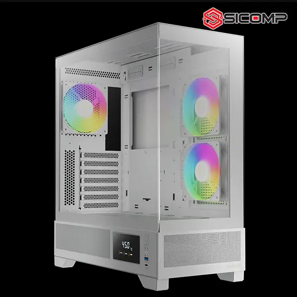 VỎ CASE GAMDIAS ATLAS M1 WH (SẴN 3 FAN ARGB SYNC), Picture 3