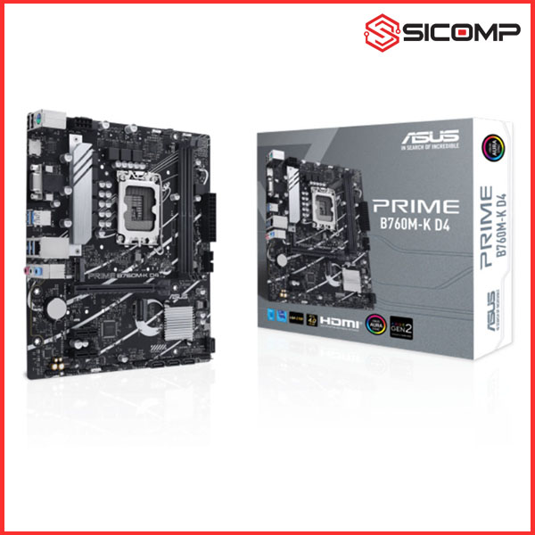 MAINBOARD ASUS PRIME B760M-K D4, Picture 1